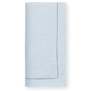 blue linen napkins
