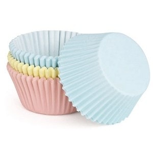 pastel cupcake liners