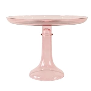 pink cake stand entertaining ideas