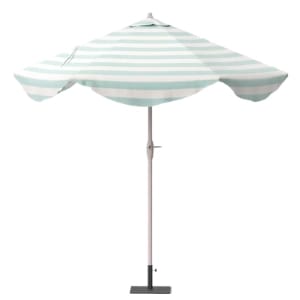 Striped Umbrella - Grandmillennial Interior Design