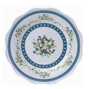 Floral dinner plate - Entertaining Ideas