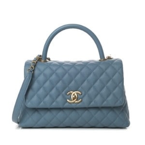 chanel denim blue purse pastel style grandmillenial