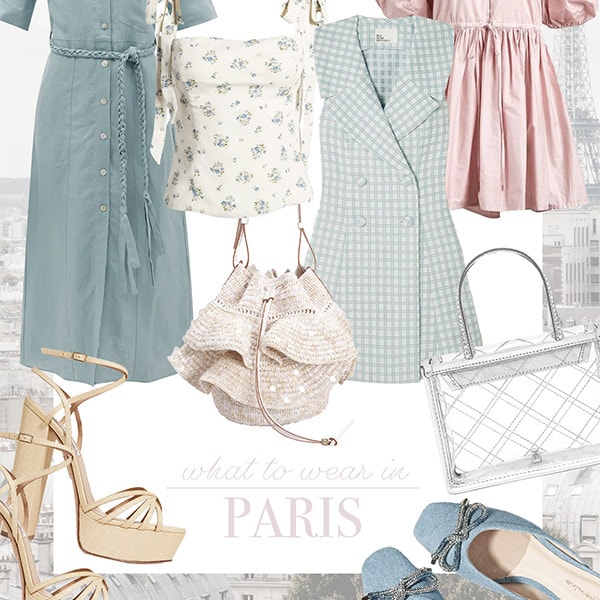 travel wardrobe: paris outfit ideas