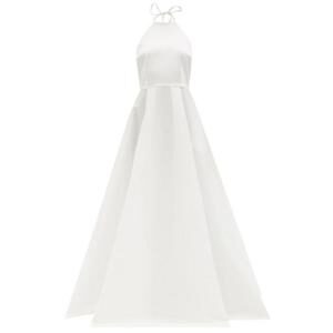 bridal halter dress