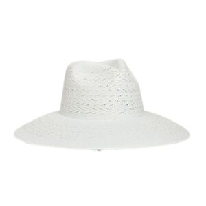 white summer hat