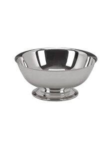 silver bowl for entertaining