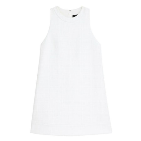 summer shift white dress