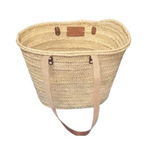 $50 Straw Basket Bag for All Your Trips to the Farmer's Market