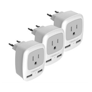 If You're Traveling To Europe This Summer, You need these European travel adapters! 