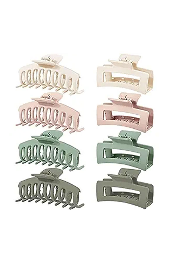 pastel claw clips