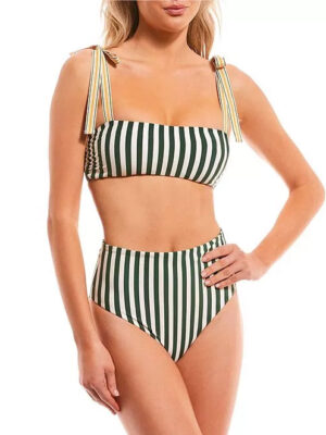 Striped Antonio Melani Bikini Swimsuits