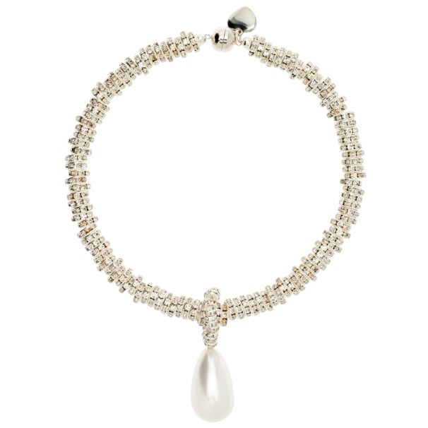 Chic Statement Necklace with Pearl