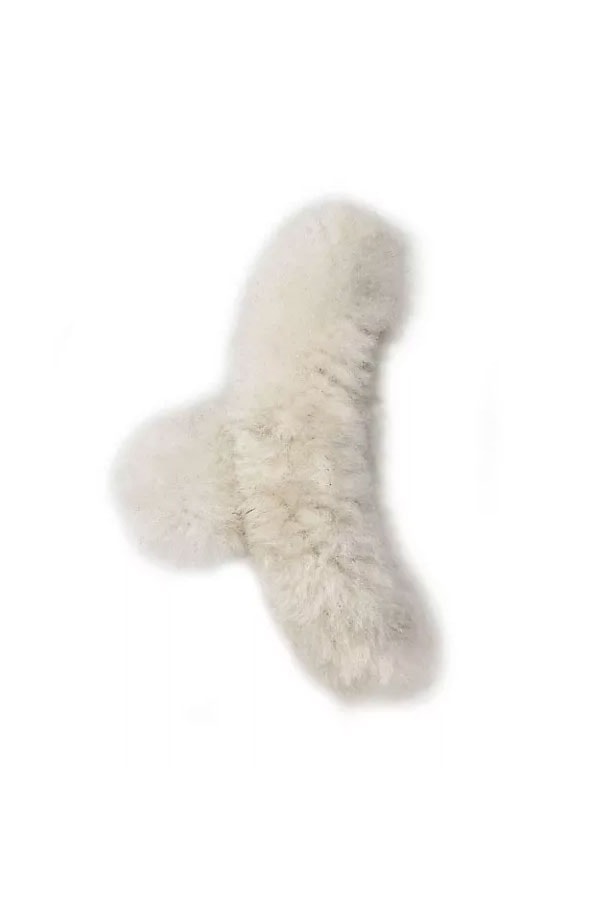 Pologeorgis 3-Pack Shearling Claw Clips