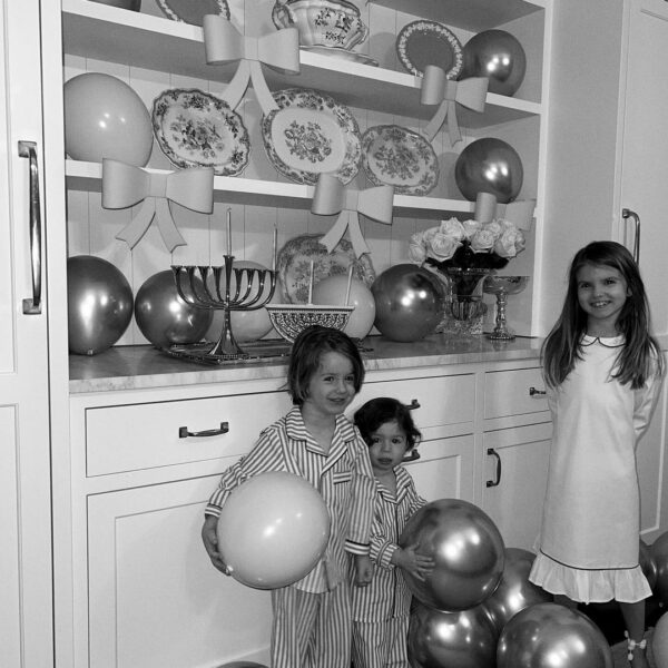 hanukkah family photo from born on fifth