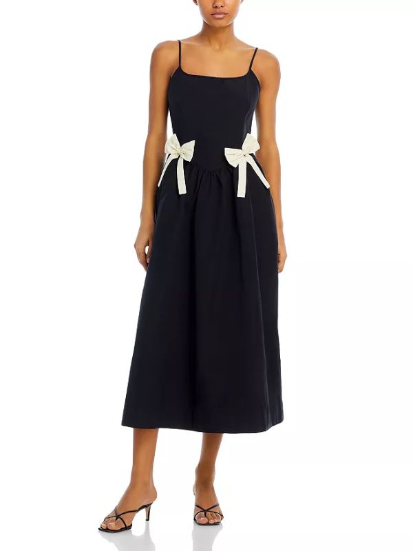 Ciao Lucia Neroni Dress - Black and white bow dress