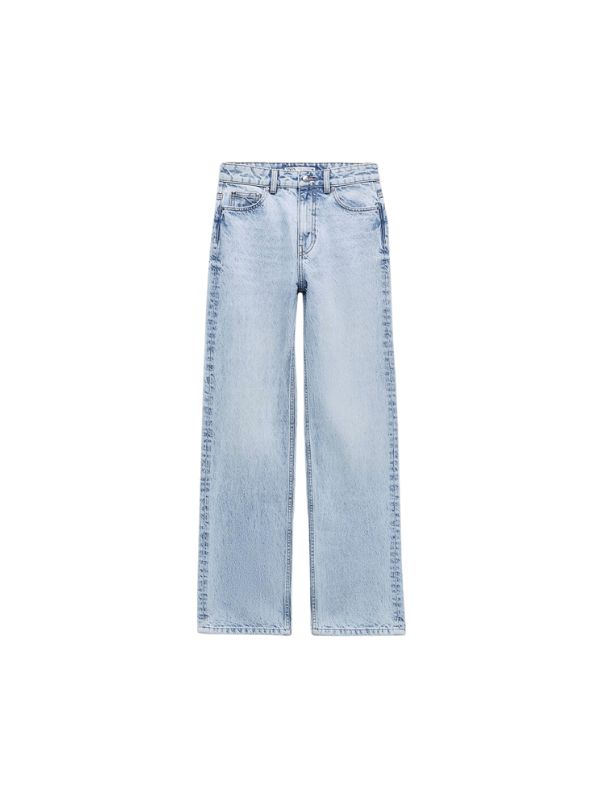 Zara High Rise Straight Jeans