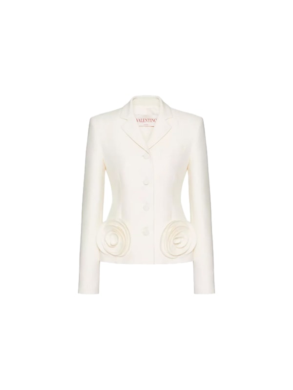 VALENTINO Crepe Couture Jacket