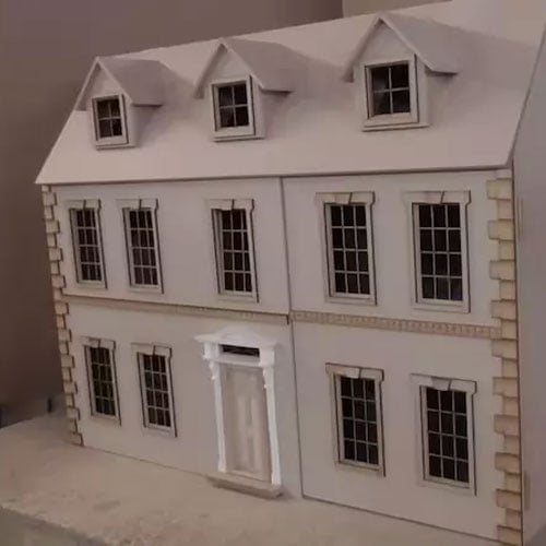 The Dalton 7 room House Georgian Kit 1:12 scale By DHD