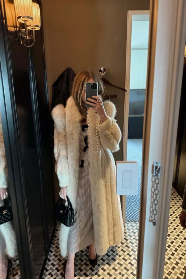 vintage fur coat | born on fifth in NYC