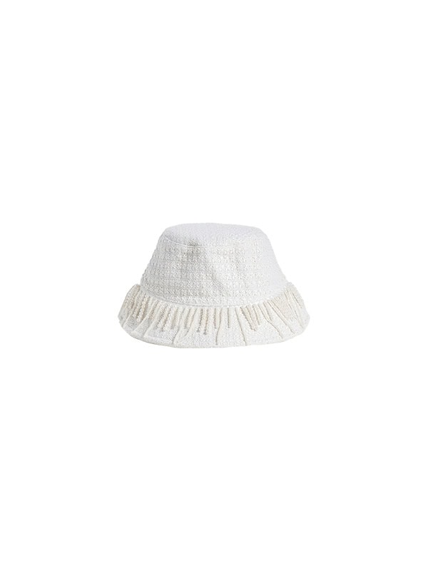 Lele Sadoughi Drippy Pearl Bucket Hat