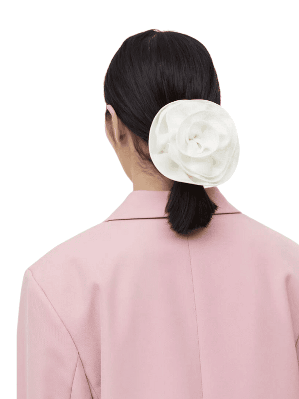 H&M Flower-shaped Hair Clip $12.99 White