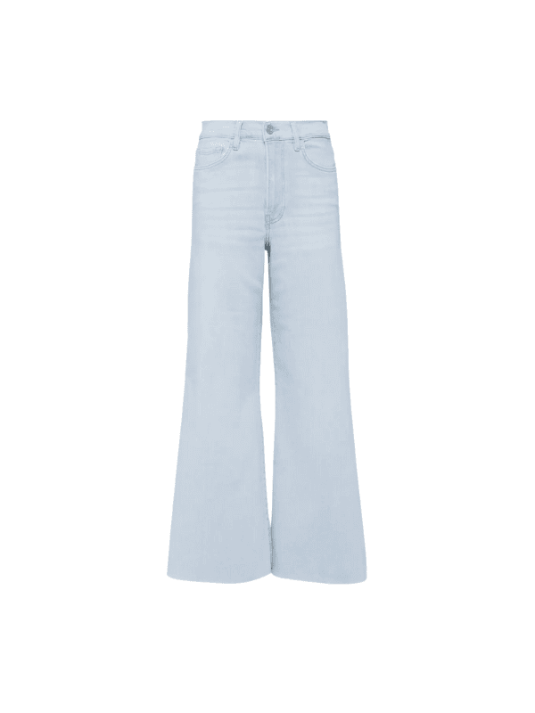 FRAME Le Palazzo cropped wide-leg jeans in a new wash