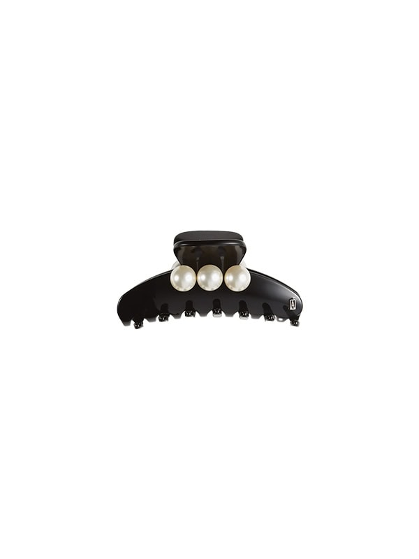 Imitation Pearl Embellished Hair Jaw Clip Alexandre de Paris