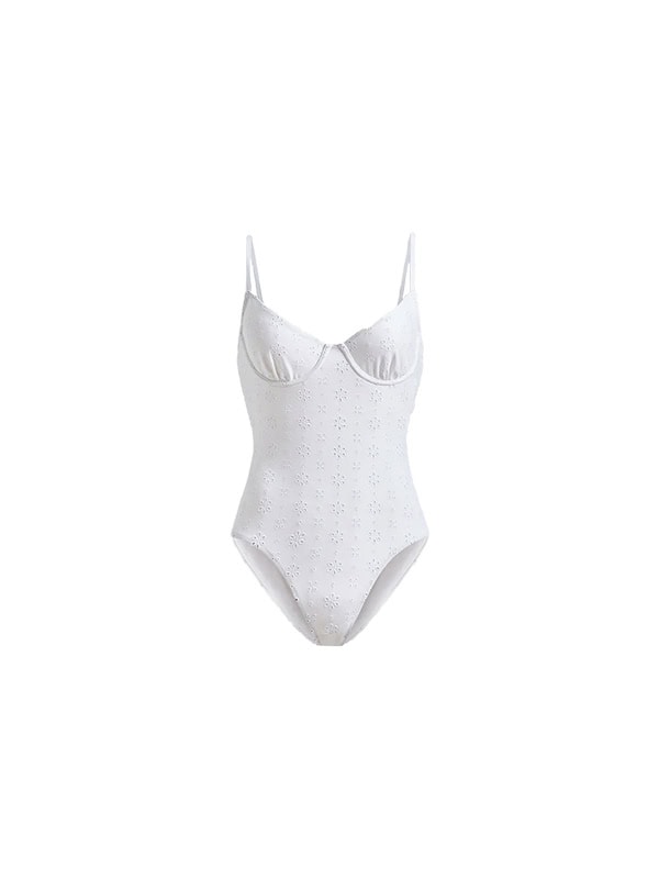 Solid & Striped The Taylor Eyelet One Piece