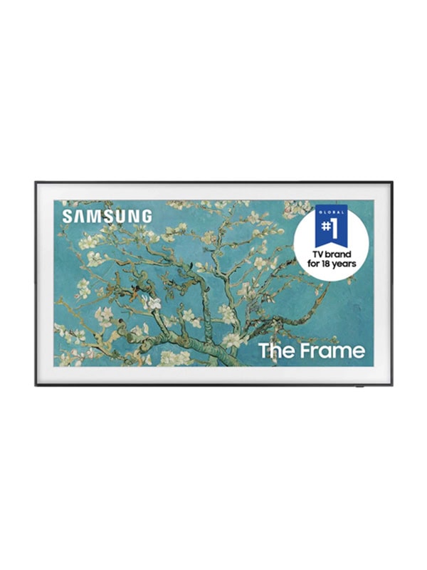 AMAZON Samsung The Frame 50” TV with White Bezel