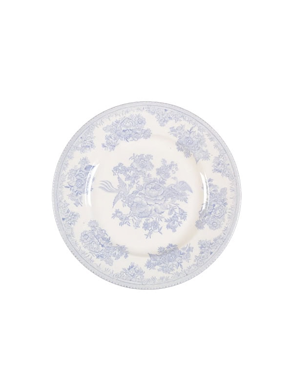 Luncheon Plate Asiatic Pheasants Blue by BURGESS & LEIGH