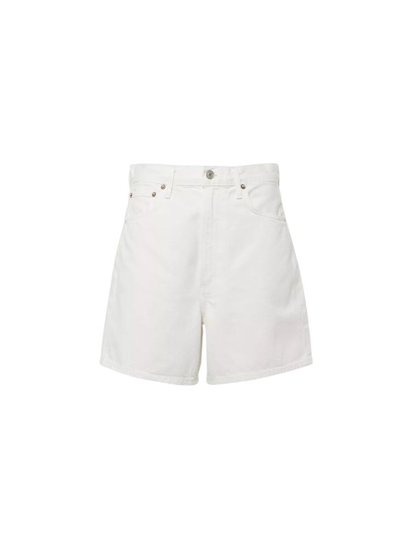 AGOLDE Stella high-rise denim shorts