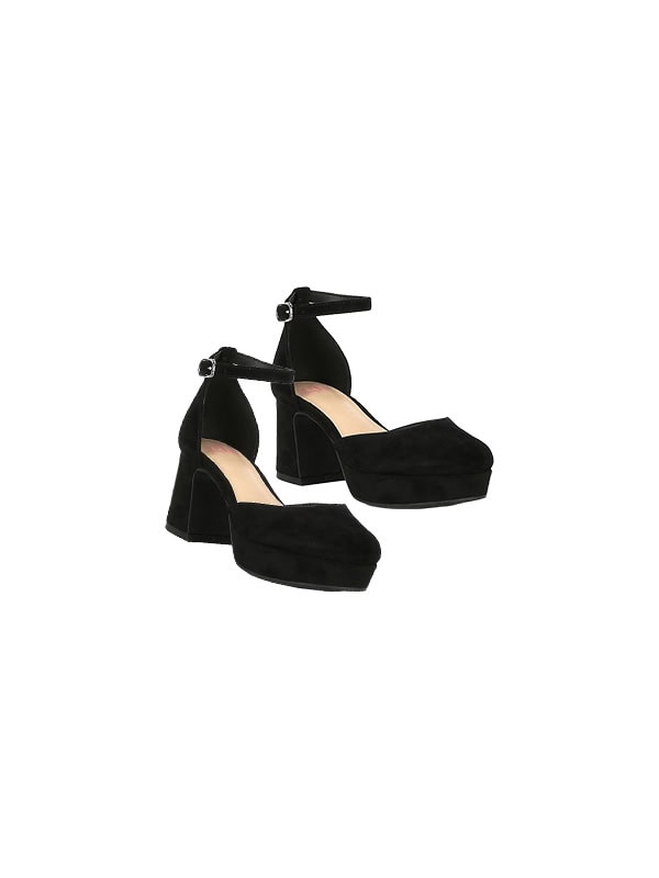 GB Girls' Rhys-Girl Platform Ankle Strap Heels