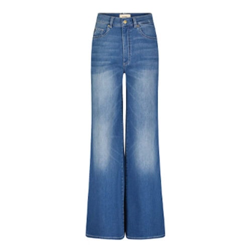 high waist flare jeans