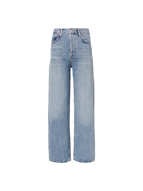 Shop The Look AGOLDE Ren: High Rise Wide Leg Jeans