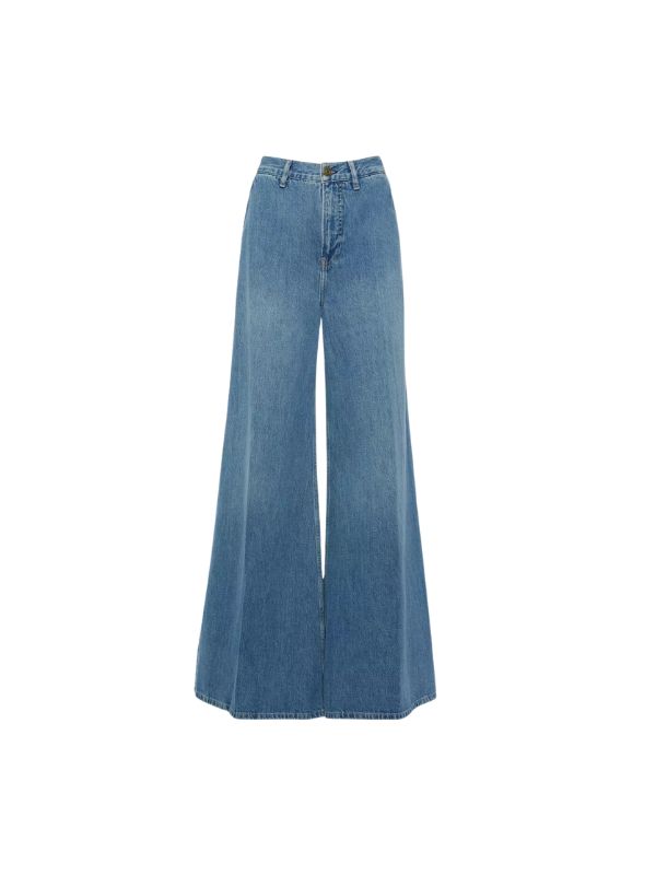 Frame Extra Wide Leg high-rise jeans