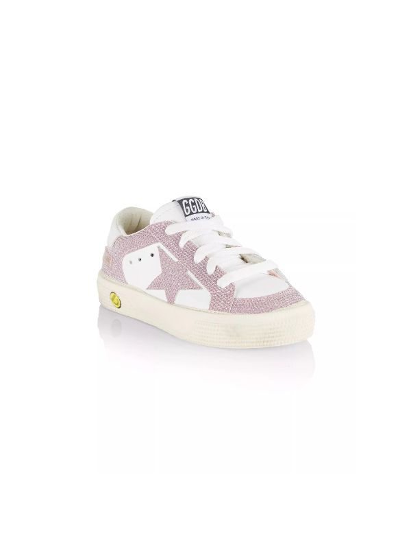 Golden Goose Baby Girl's, Little Girl's & Girl's May Glitter Platform Sneaker