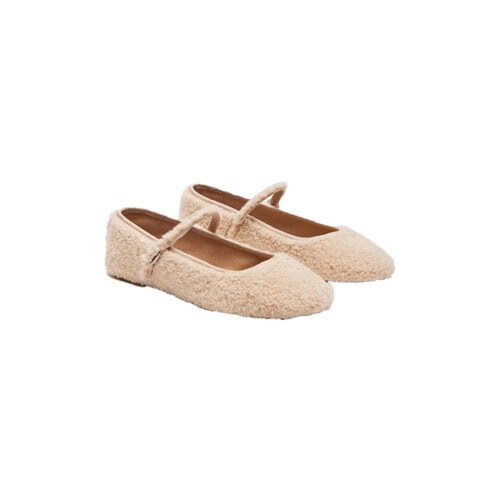 steve madden shearling mary janes