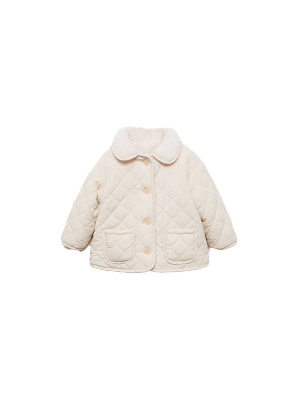 MANGO Quilted reversible anorak jacket