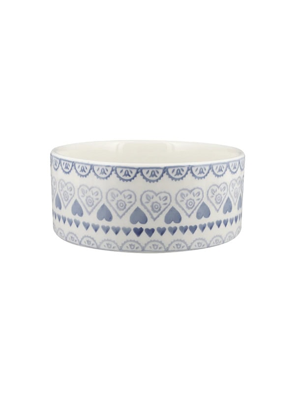 Emma Bridgewater Personalised Blue Sampler Large Pet Bowl