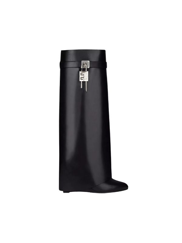 Givenchy Shark Lock Boots in Leather