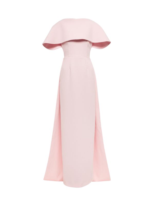 Emilia Wickstead Liza cape gown