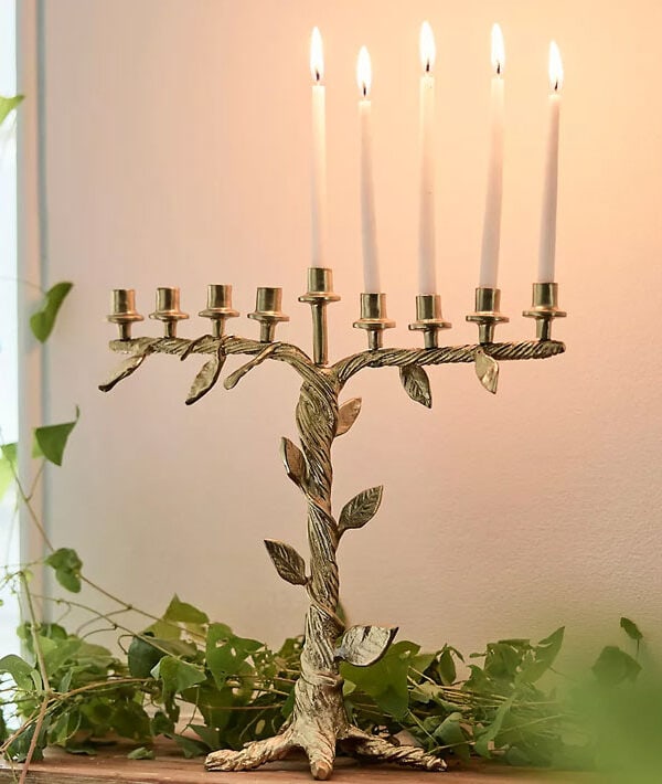 Tree of Life Menorah