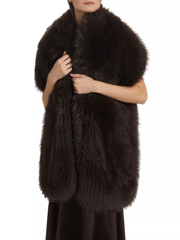 Toteme faux fur wrap