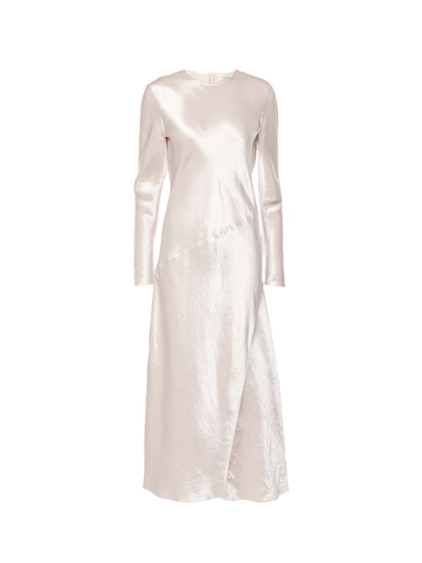 Max Mara Elogio satin maxi dress