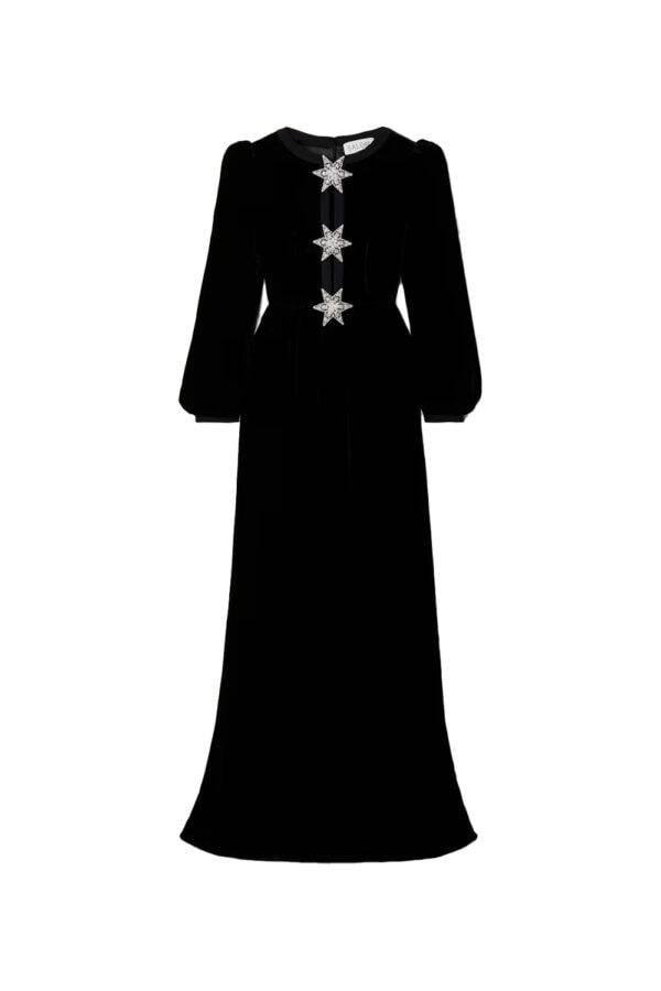 black star new years eve dress