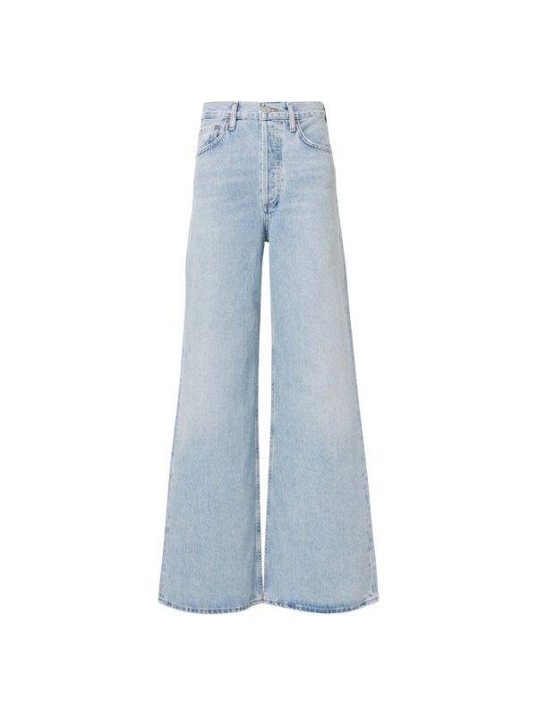 Agolde Dame Jean high-rise wide-leg jeans