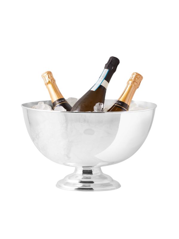 silver ice bucket for new years eve