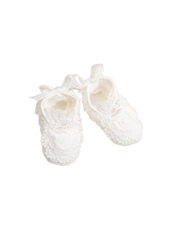 crochet baby booties