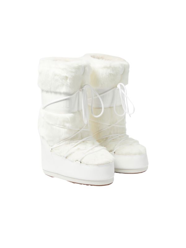 moon boots white