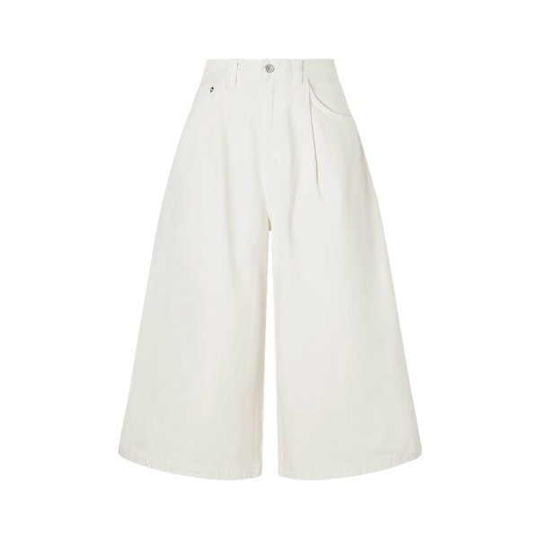 Perfect white gaucho pants